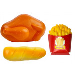 Rotujúca mikrovlnná rúra krémovo-čevená